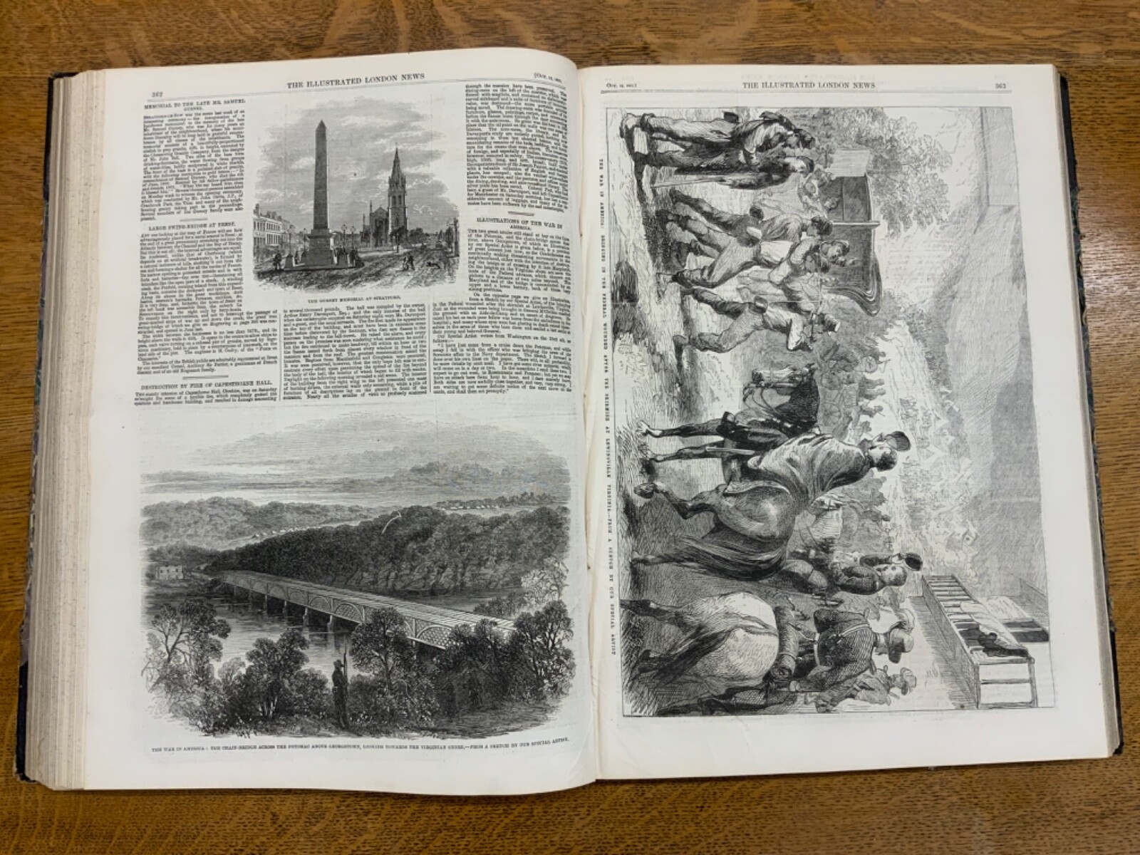 1861 Illus. London News: Vol. XXXIX, Jul – Dec., Nos. 1097-1124 – Am. Civil War