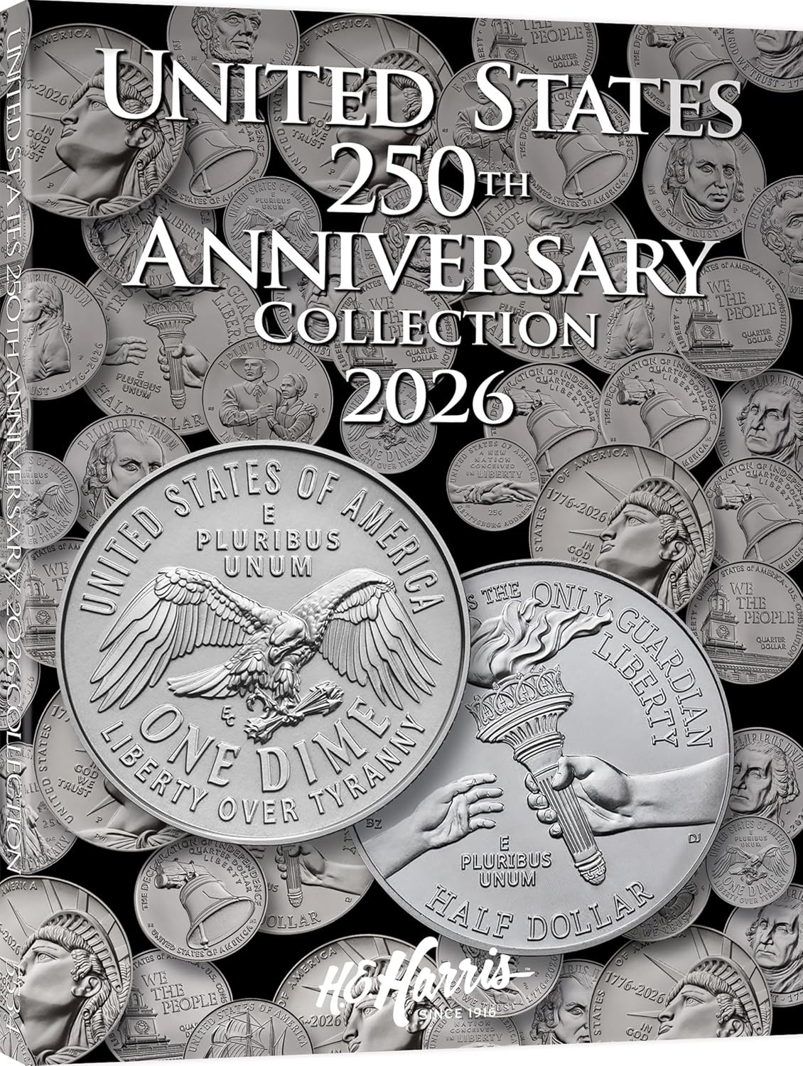 250th America Celebration P&d Harris Folder Hardcover by Whitman Publishing