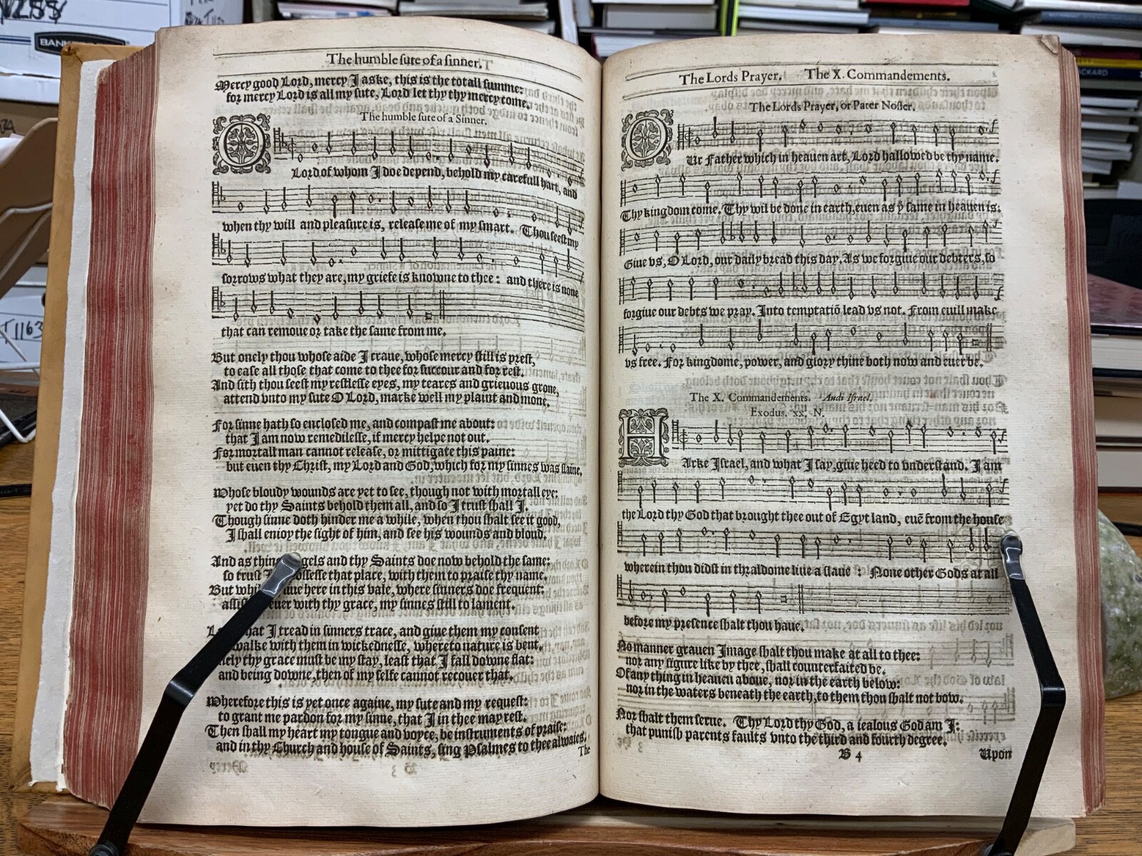 1607 Common Prayer Robert Barker Imprint + Psalms in Meter Thomas Sternhold