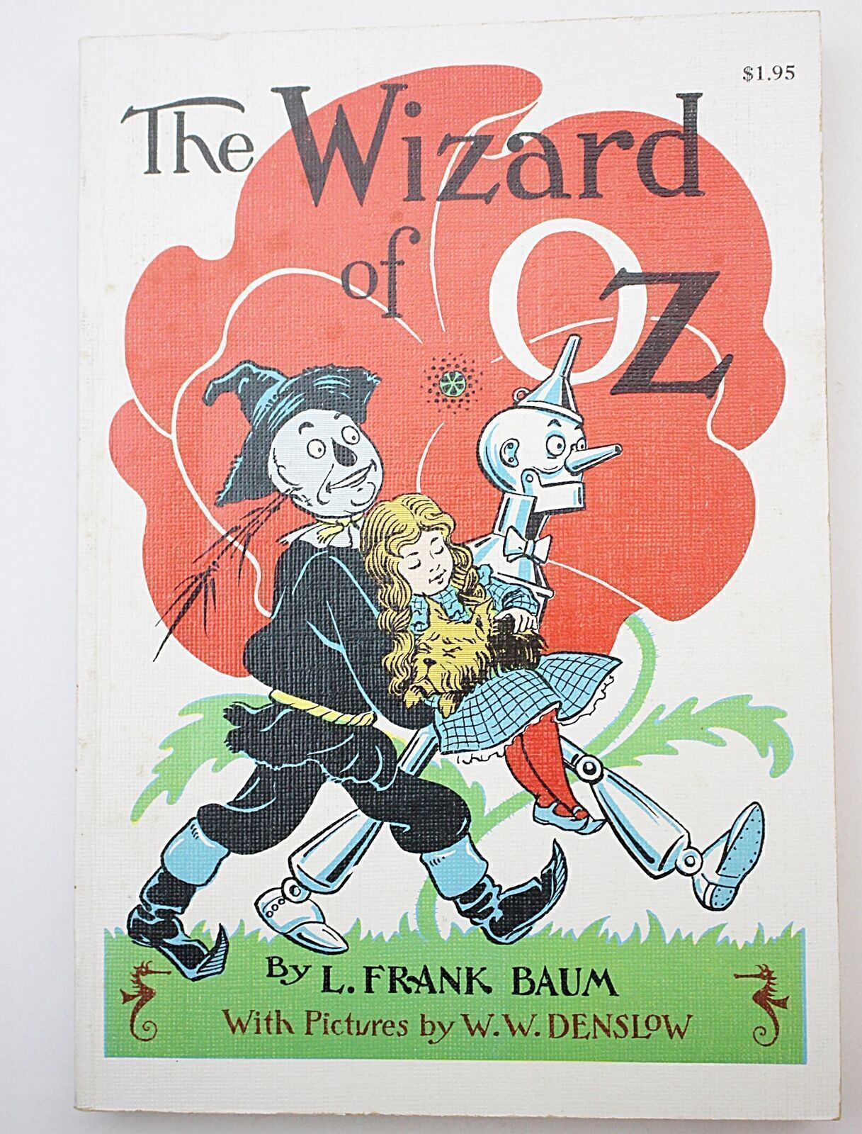 L Frank Baum THE WIZARD OF OZ Illustrated W W Denslow White Binding Softcover