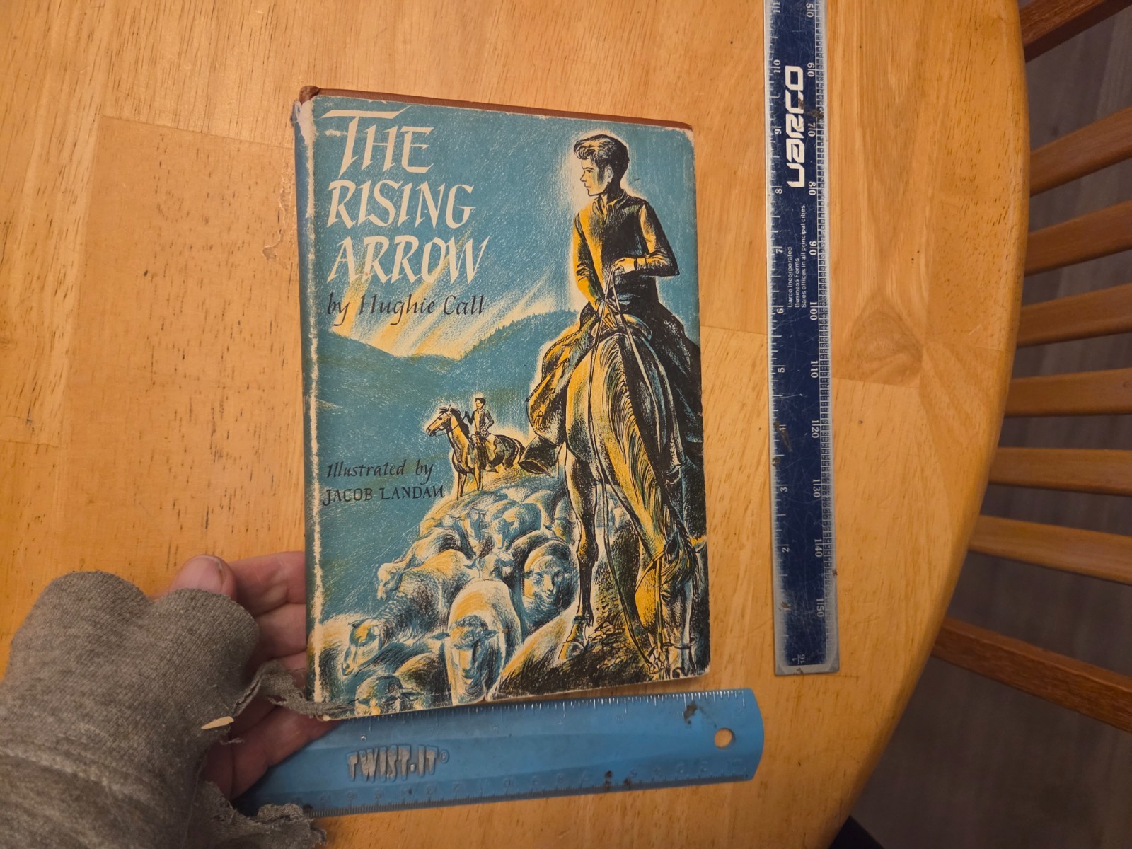 The Rising Arrow by Hughie Call – 1955 Weekly Reader Hardcover