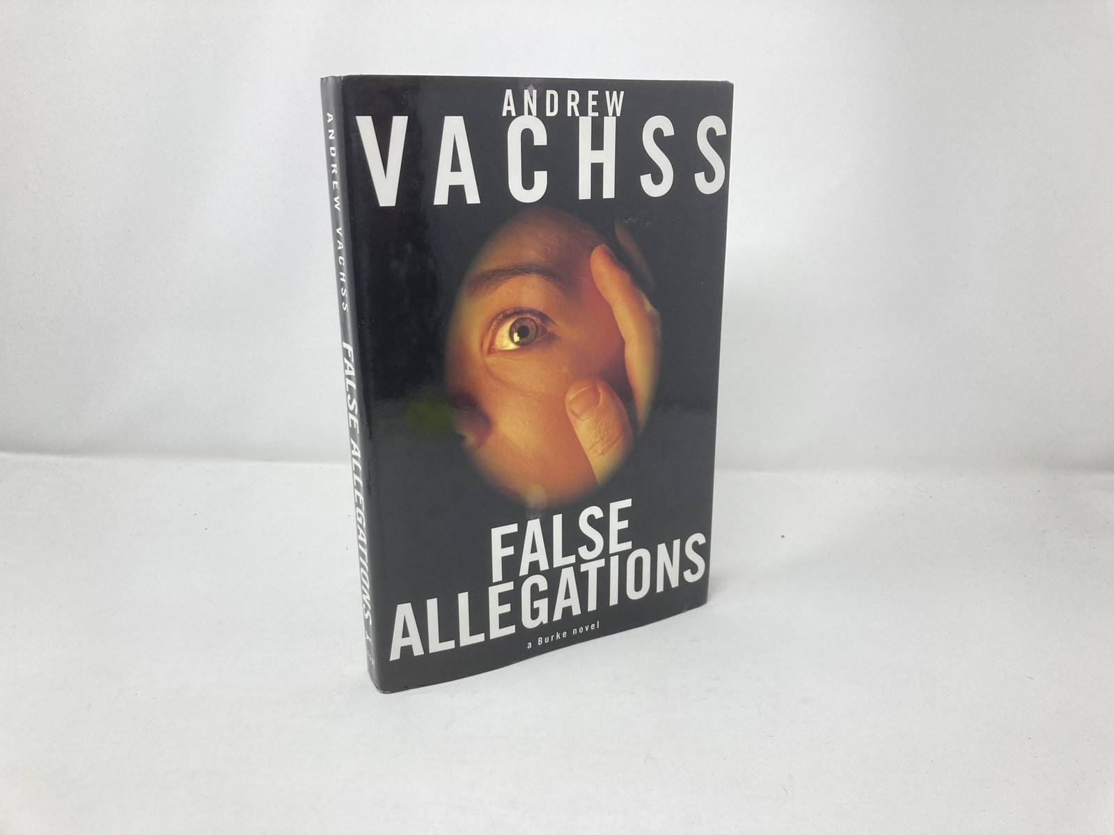 False Allegations A Burke Novel by Andrew Vachss First 1st Edition LN HC 1996
