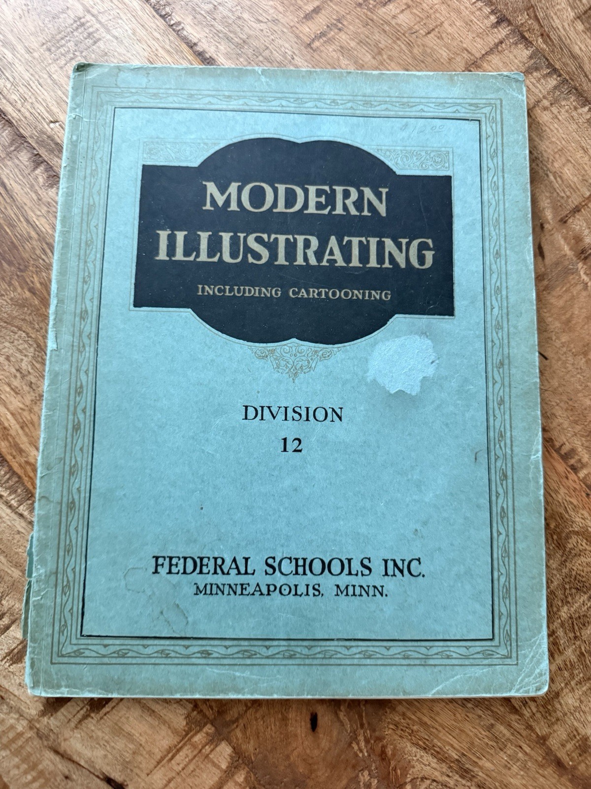 Federal Schools Inc. Modern Illustrating Cartooning Art Instruction Softcover