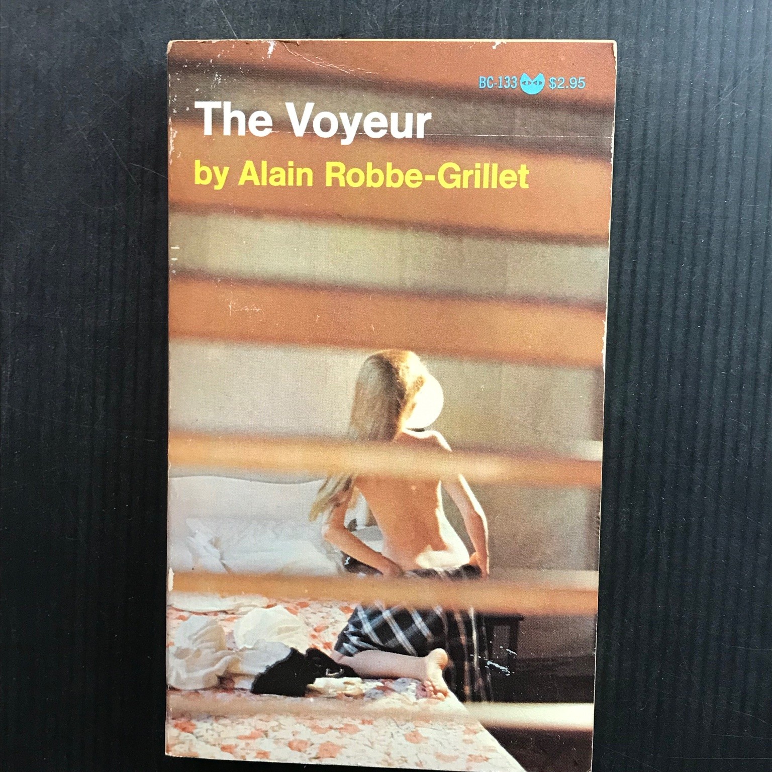The Voyeur by Alain Robbe-Grillet 1966 First Evergreen Black Cat Edition