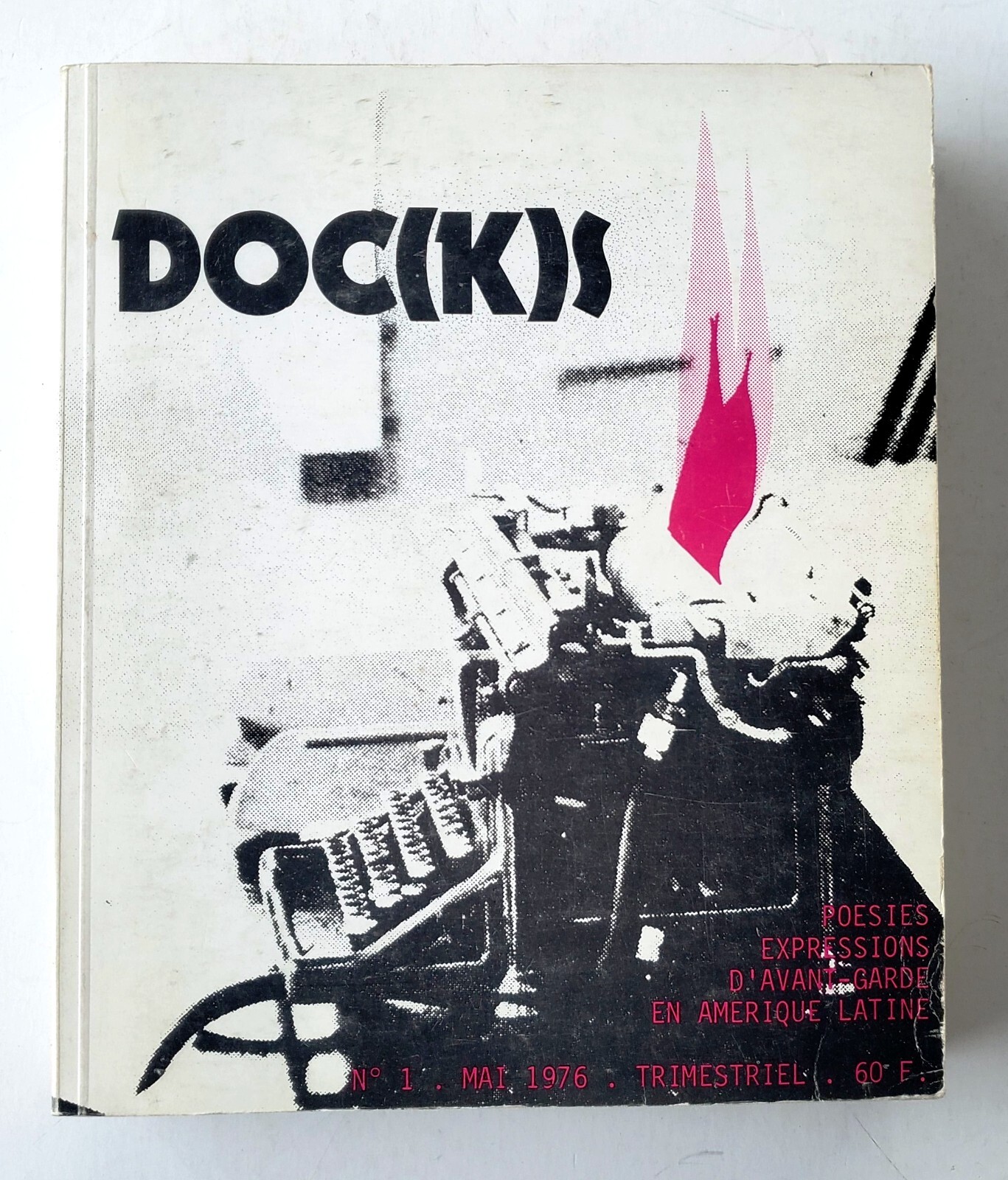 Doc(k)s Issue 1, 1976 – Latin American Avant-Garde – Concrete Poetry Mail Art