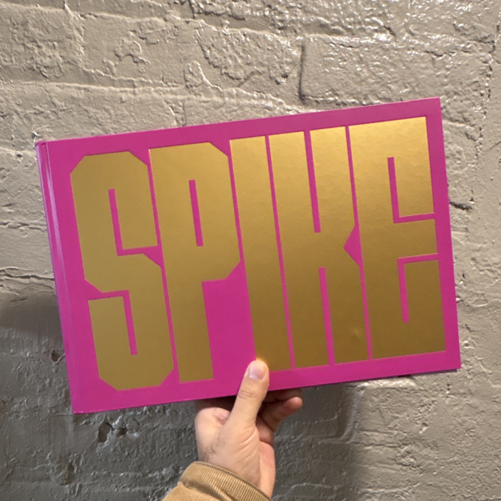 SPIKE LEE. SPIKE Book. Hardcover. Pink & Gold Cover. Collectible Edition.