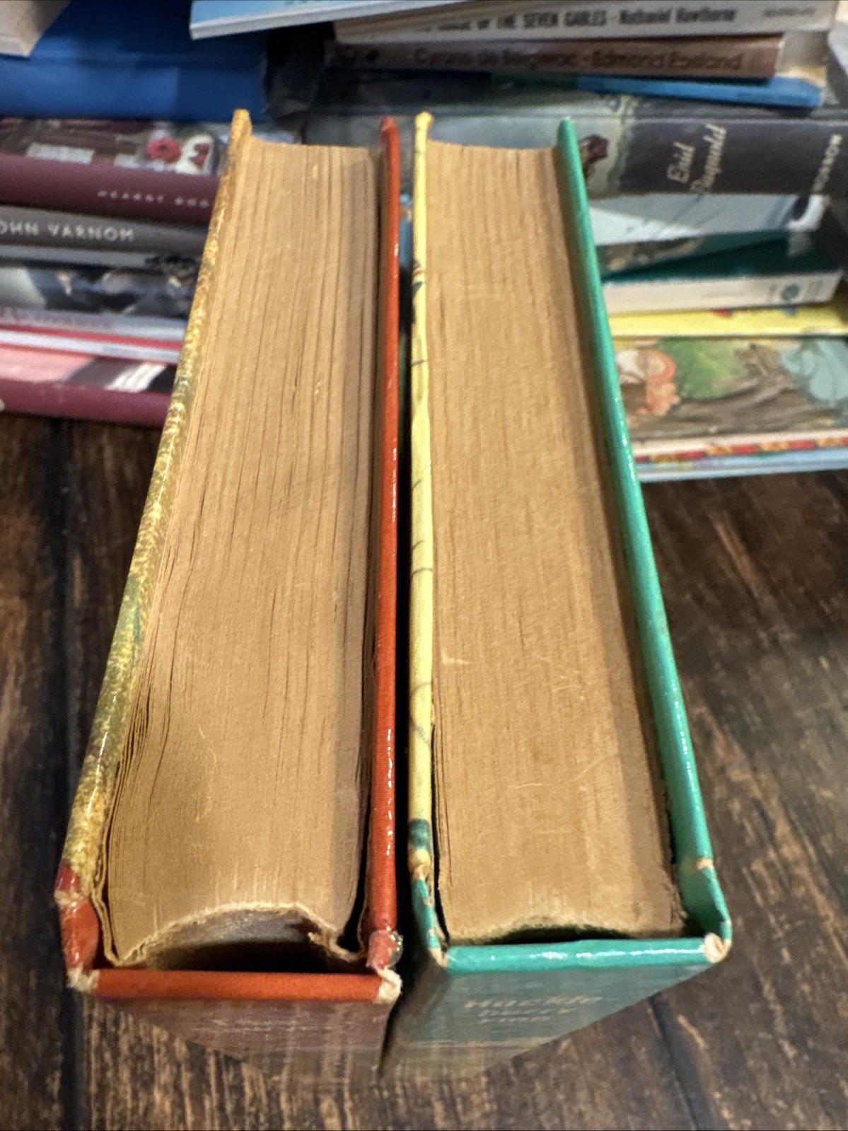 1955 Whitmans Classics Set Books Tom Sawyer, Huckleberry Finn, Abridged Editions