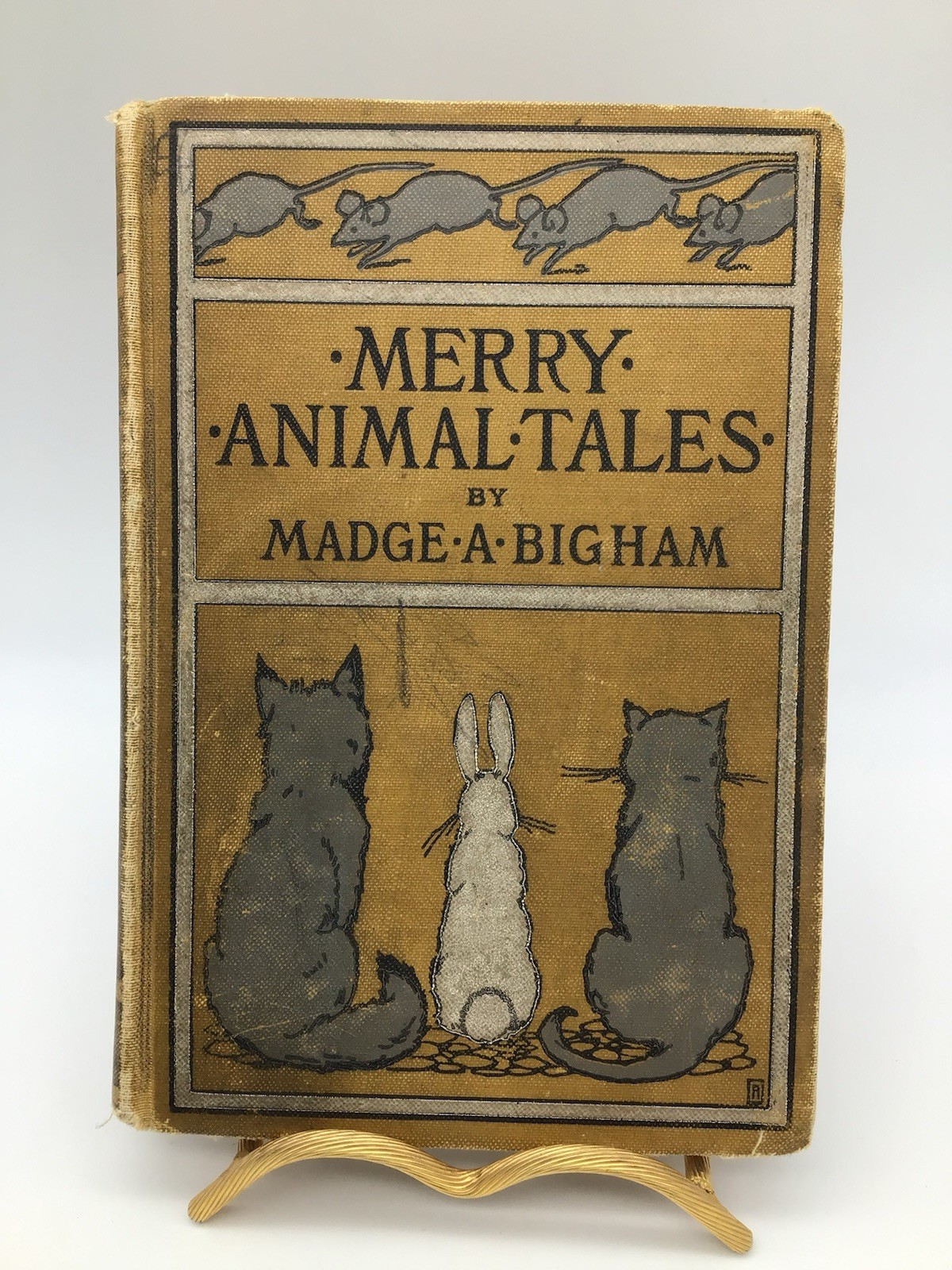 Merry Animal Tales Book By Madge-A-Bigham Boston Little Brown And Company 1924