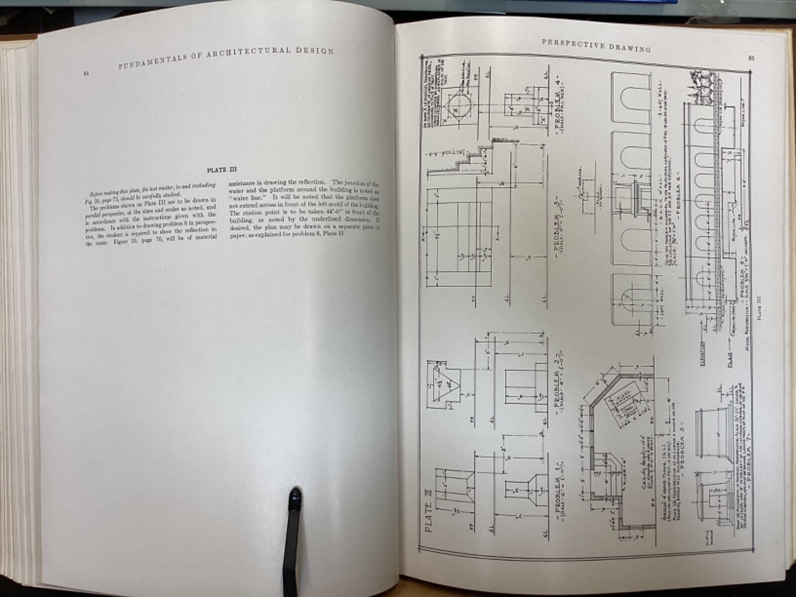 1930 Fundamentals of Architectural Design by William Wirt Turner, Illustrated