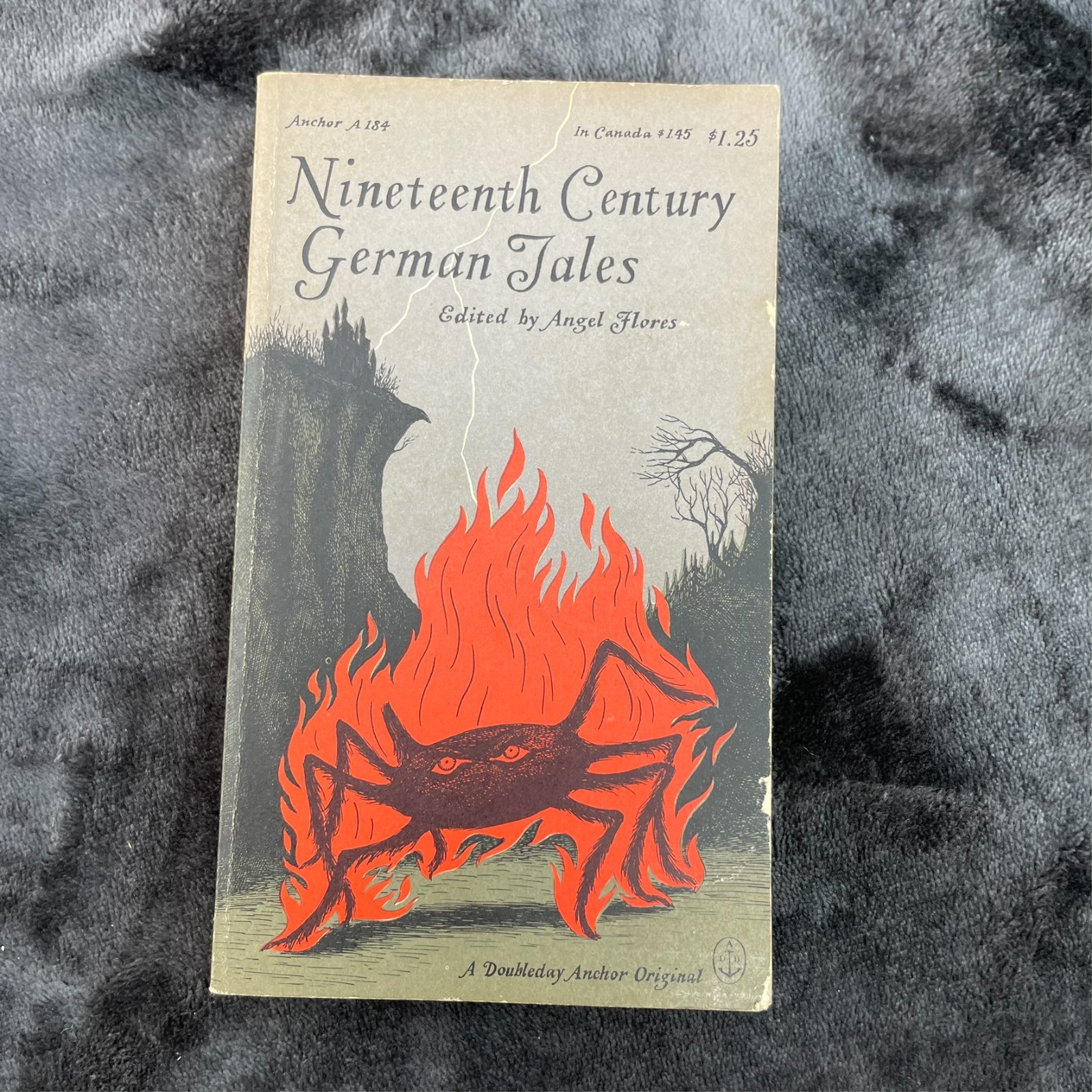 19th Century German Tales Angel Flores Doubleday Anchor Original 1959 PB