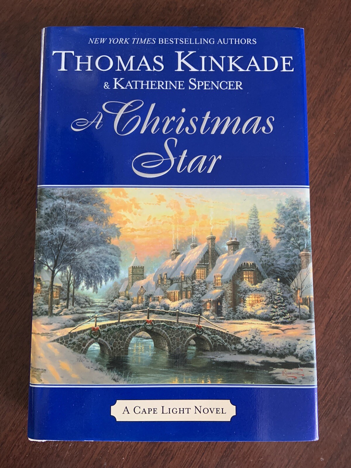 Thomas Kinkade SIGNED book A Christ Star Hardcover First Edition