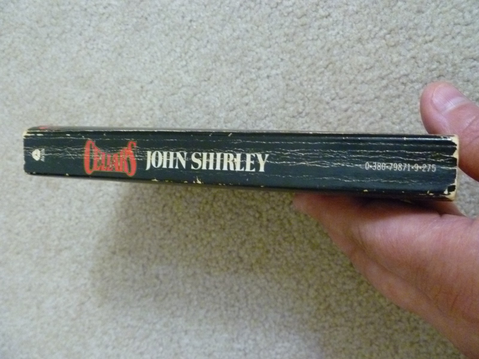 Cellars PB John Shirley Pinnacle Horror Paperbacks From Hell 1982 1st Printing