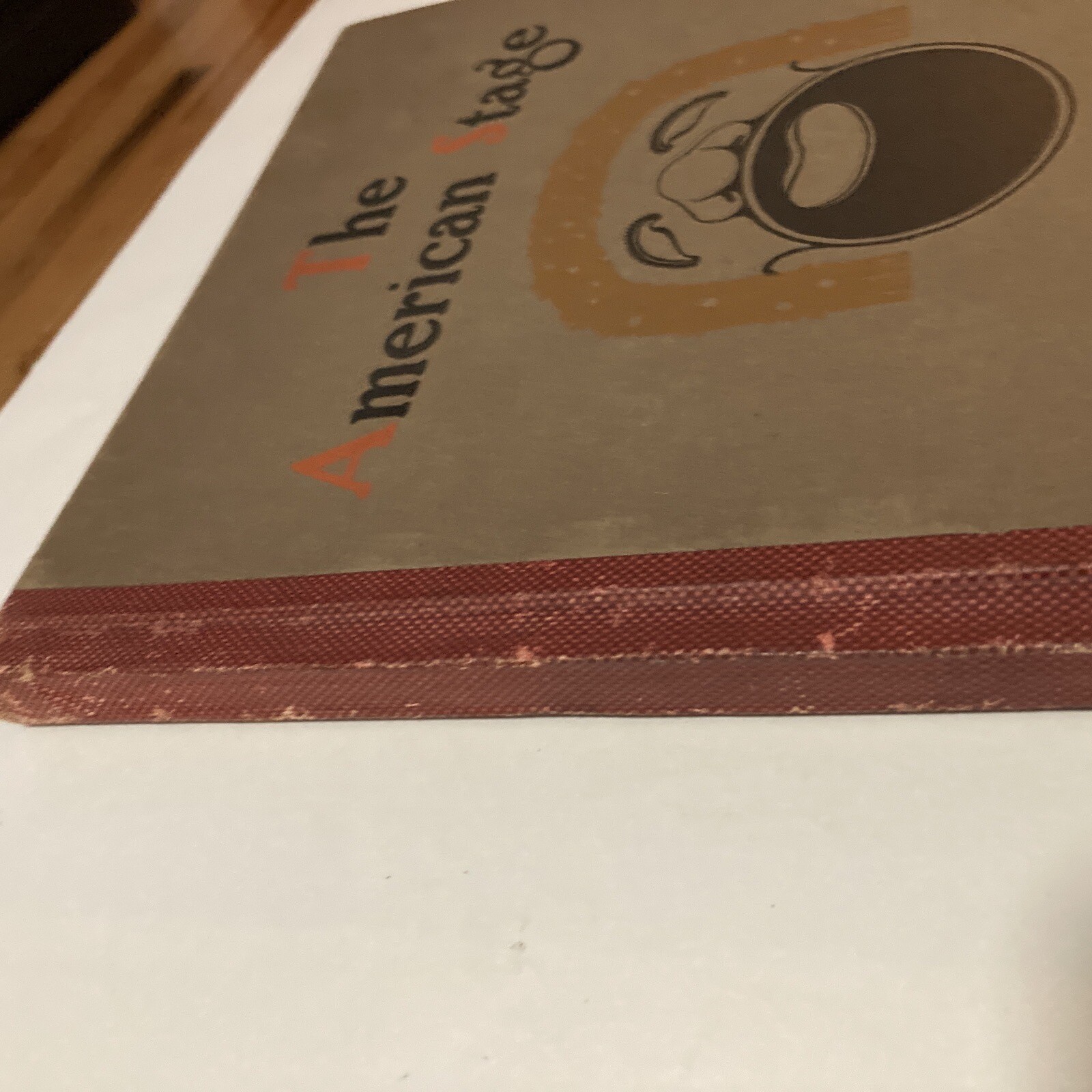 1910 Hardcover book. VINTAGE „The American Stage of Today.“ Bio’s & Photo’s –