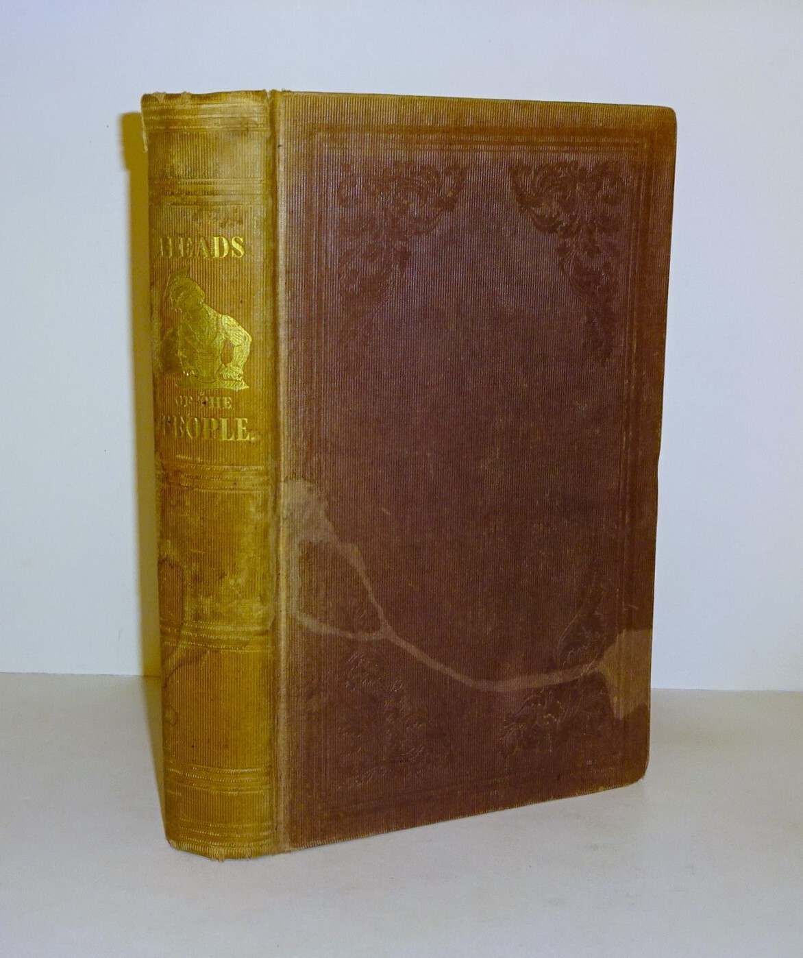 1841 Heads of the People – Portraits of the English, 1st US Edition, Illustrated