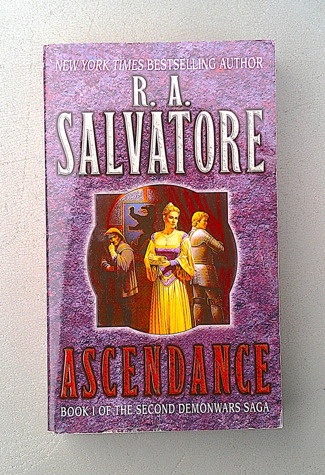 „ASCENDANCE“ by R. A. Salvatore Pb Book #1 of The Second Demonwars Saga. UNREAD