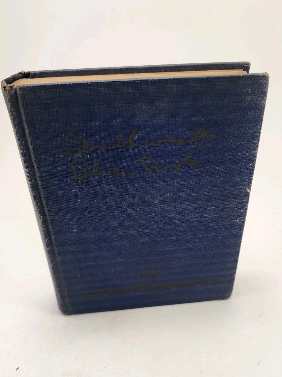 Vtg 1942 Southwest Blue Book Southern California Pasadena Society Registry HC