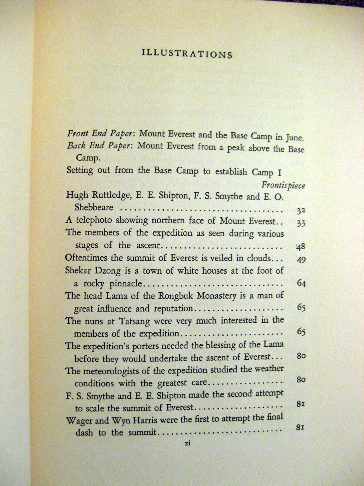 Attack on Everest, by Hugh Ruttledge. Robert M. McBride, 1935. First edition.