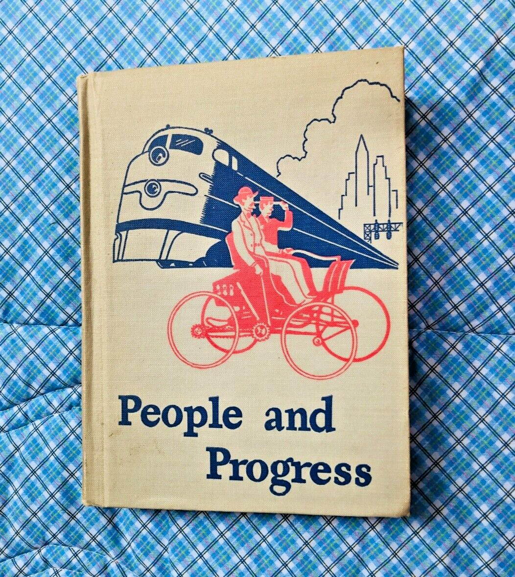 1948 Children’s school book „People and Progress Basic Readers Book 6“