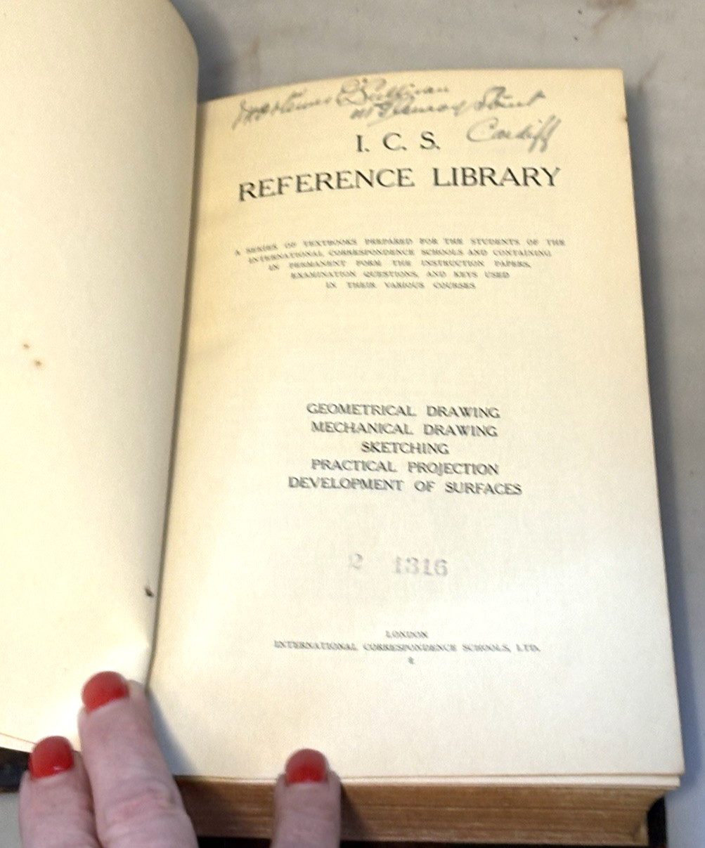 ICS Reference Library Vol 2 6 11 Steam Engine Boiler Antique Industrial