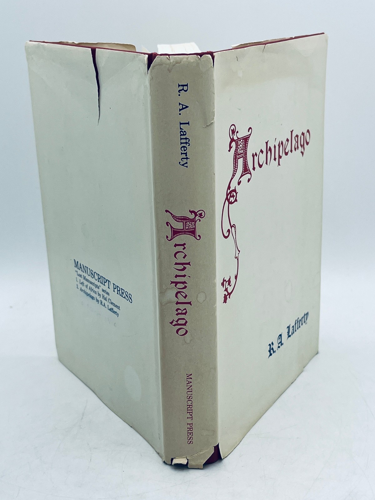 Archipelago – R. A. Lafferty 1979 Manuscript Press 1st Edition 1st Printing HCDJ