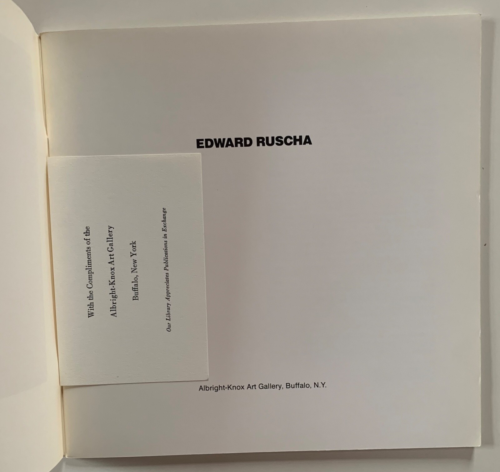 Edward Ruscha