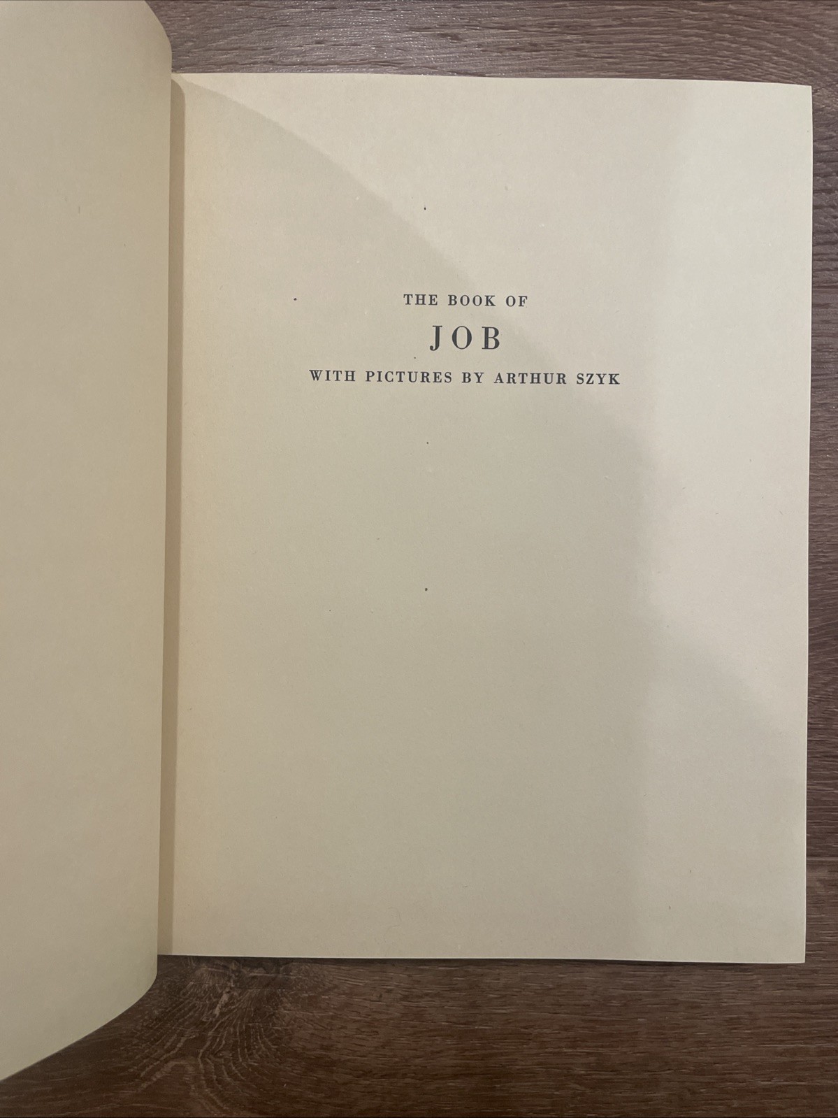 The Book Of Job The Heritage Club 1946 Pictures By Arthur Szyk Vintage W/Case