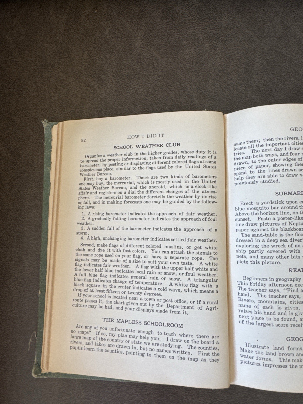 How I Did It (1920s) Vintage Teacher’s Handbook – 746 Plans & Devices Rare Book