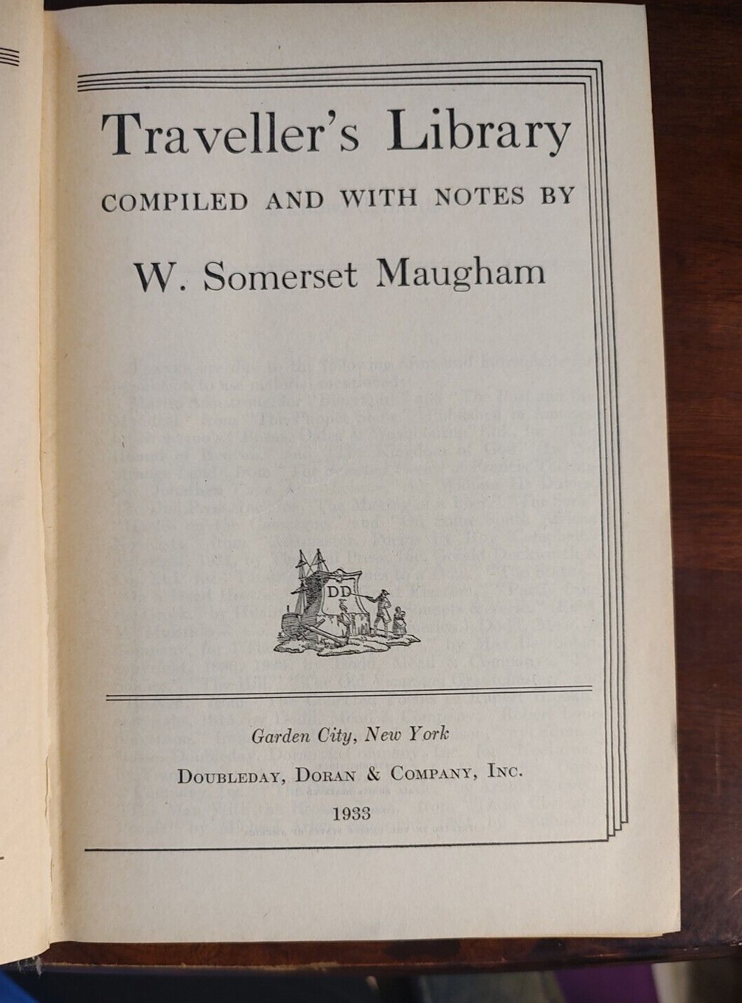 Traveller’s Library 1933 First Edition, Essays, Poems & Short Stories, Fine Cond