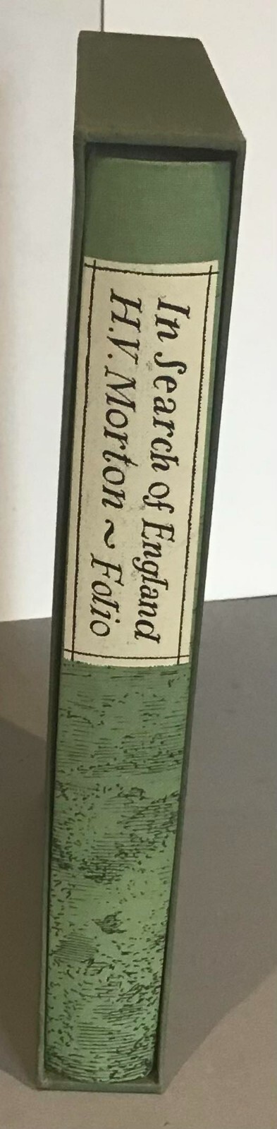 2002 In Search of England by H.V. Morton. Illustrated by Peter Bailey