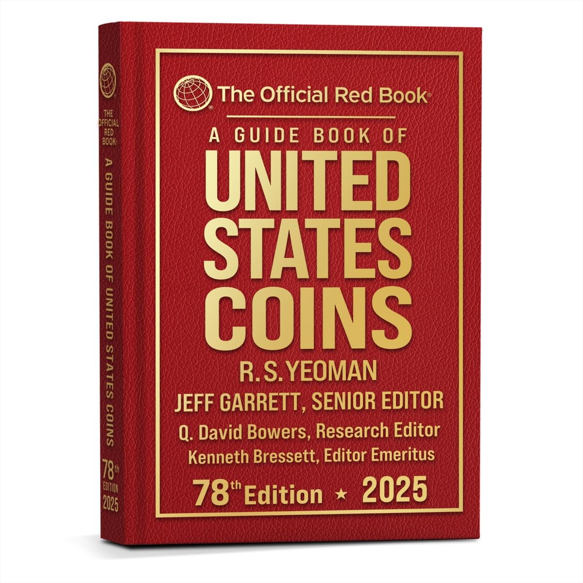 A Guide Book of United States Coins 2025 „Redbook“ Hardcover by Jeff Garrett