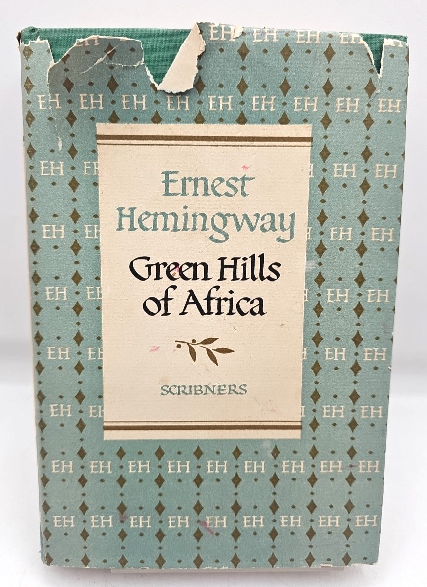 Green Hills Of Africa Ernest Hemingway 1953 Scribners Hardcover