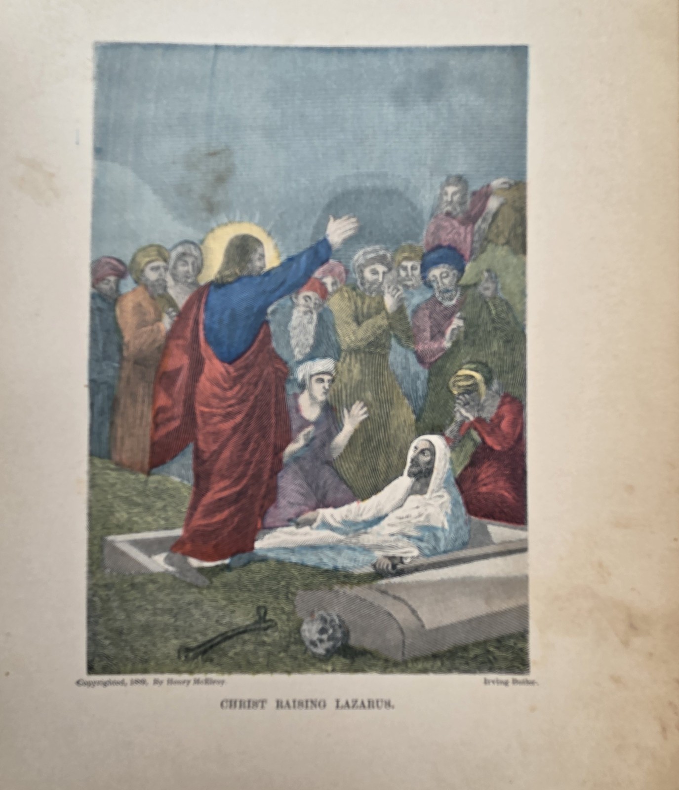 CATHOLIC CHRISTIAN INSTRUCTOR BISHOP CHALLONER ILLUSTRATED 1889 HC