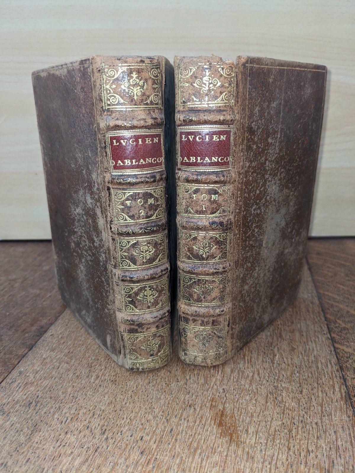 antique book – N. Perrot Sr. d’Ablancourt – Lucien 2/2 -1664
