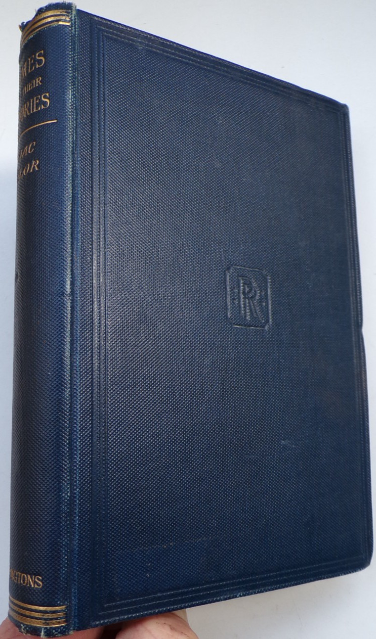 Names & Their Histories 1898 Isaac Taylor Georgraphy & Nomenclature