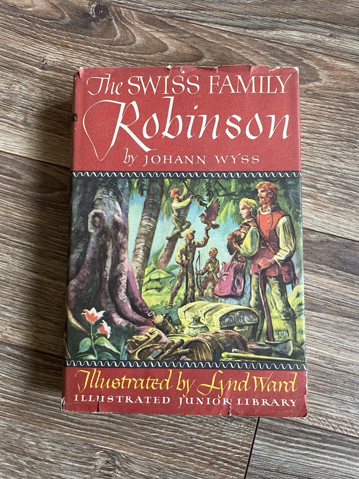 The Swiss Family Robinson Johann Wyss Illustrated Lynd Ward 1949 HC