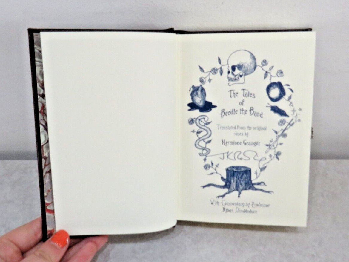 First Edition By J.K Rowling The Tales of Beedle the Bard Collectors