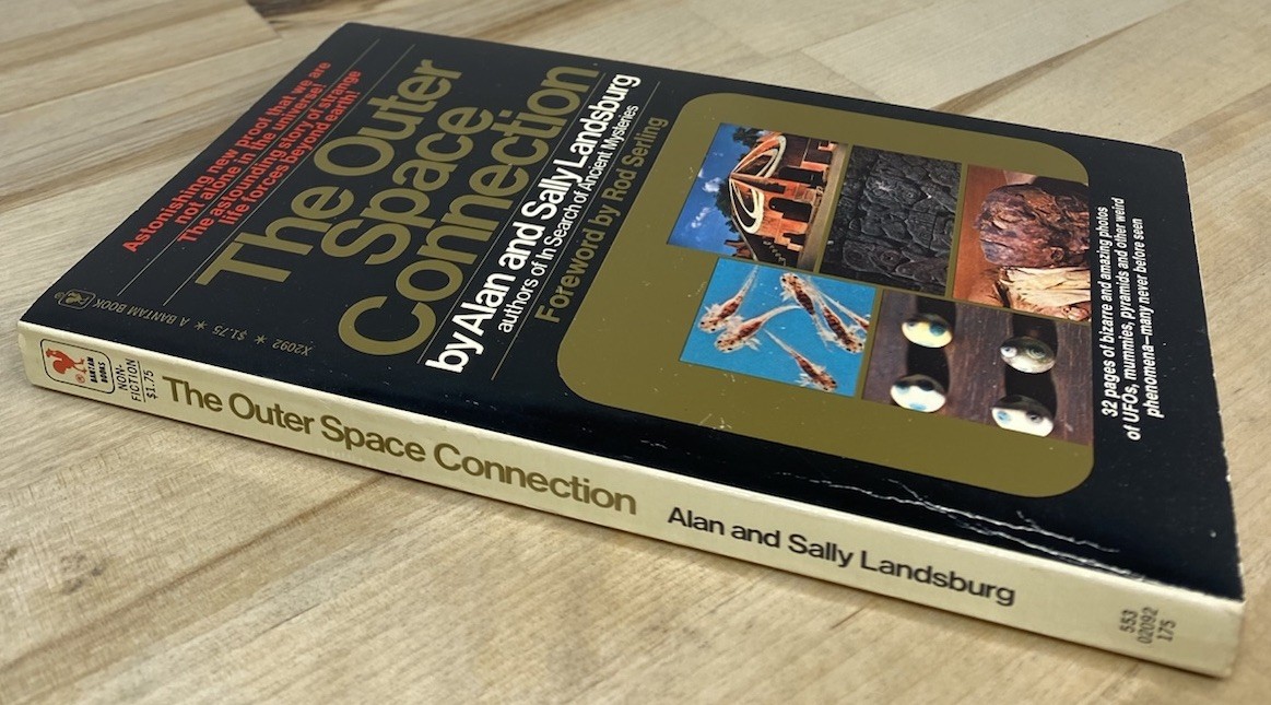 The Outer Space Connection Alan and Sally Landsburg 1975 Bantam Books Paperback