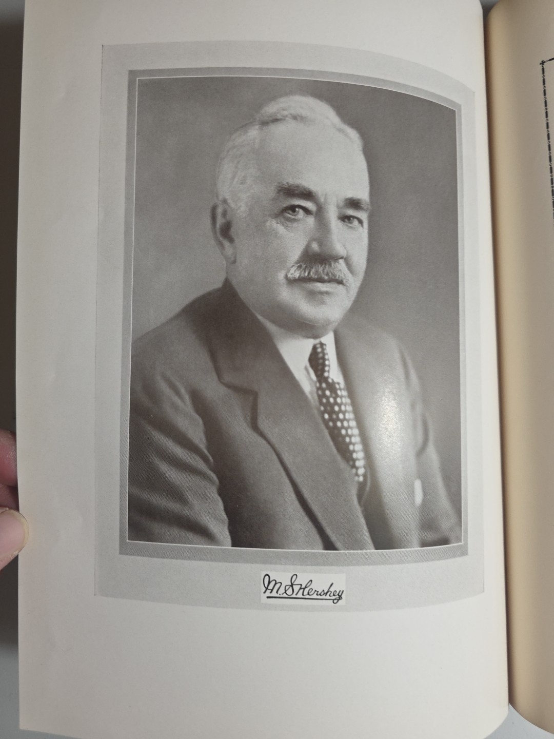 *Signed* By Joseph Richard Snavely Vintage Milton S Hershey-Builder HC Book
