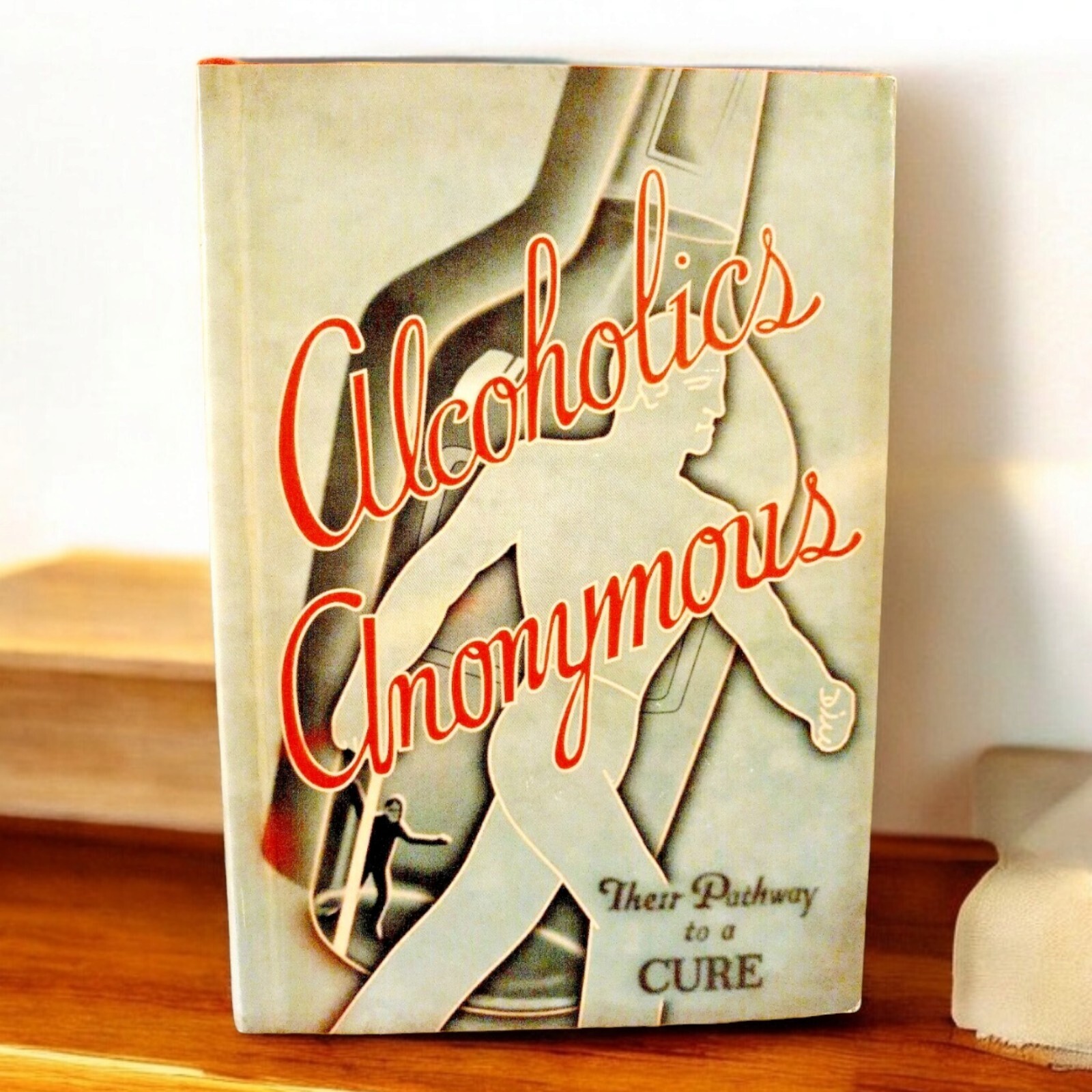 AA ALCOHOLICS ANONYMOUS LTD EDITION Pathway to a Cure BIG BOOK Cover NUMBERED