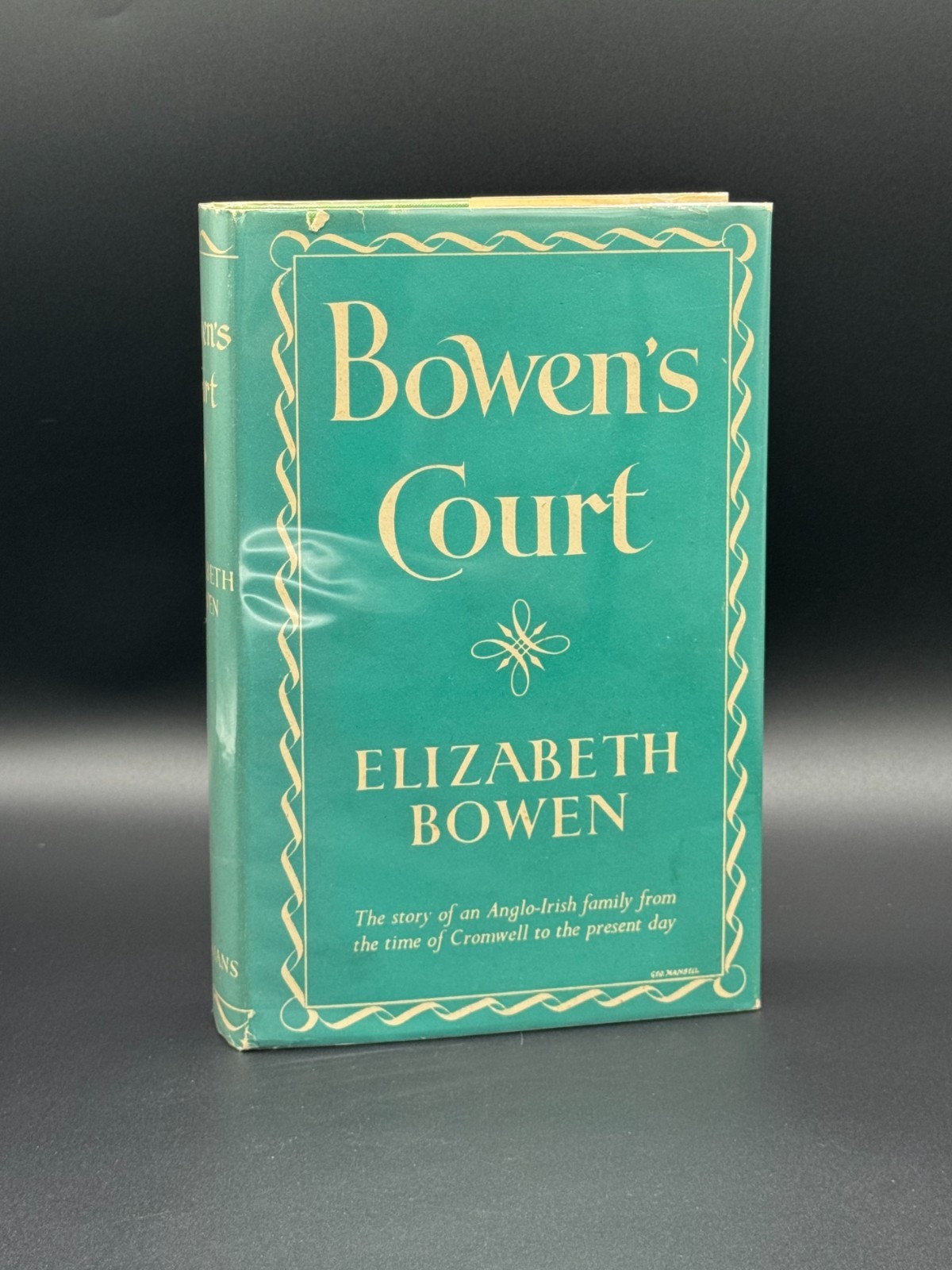 BOWEN, Elizabeth. Bowen’s Court. London: Longmans, Green & Co., 1942. 1st UK/1st