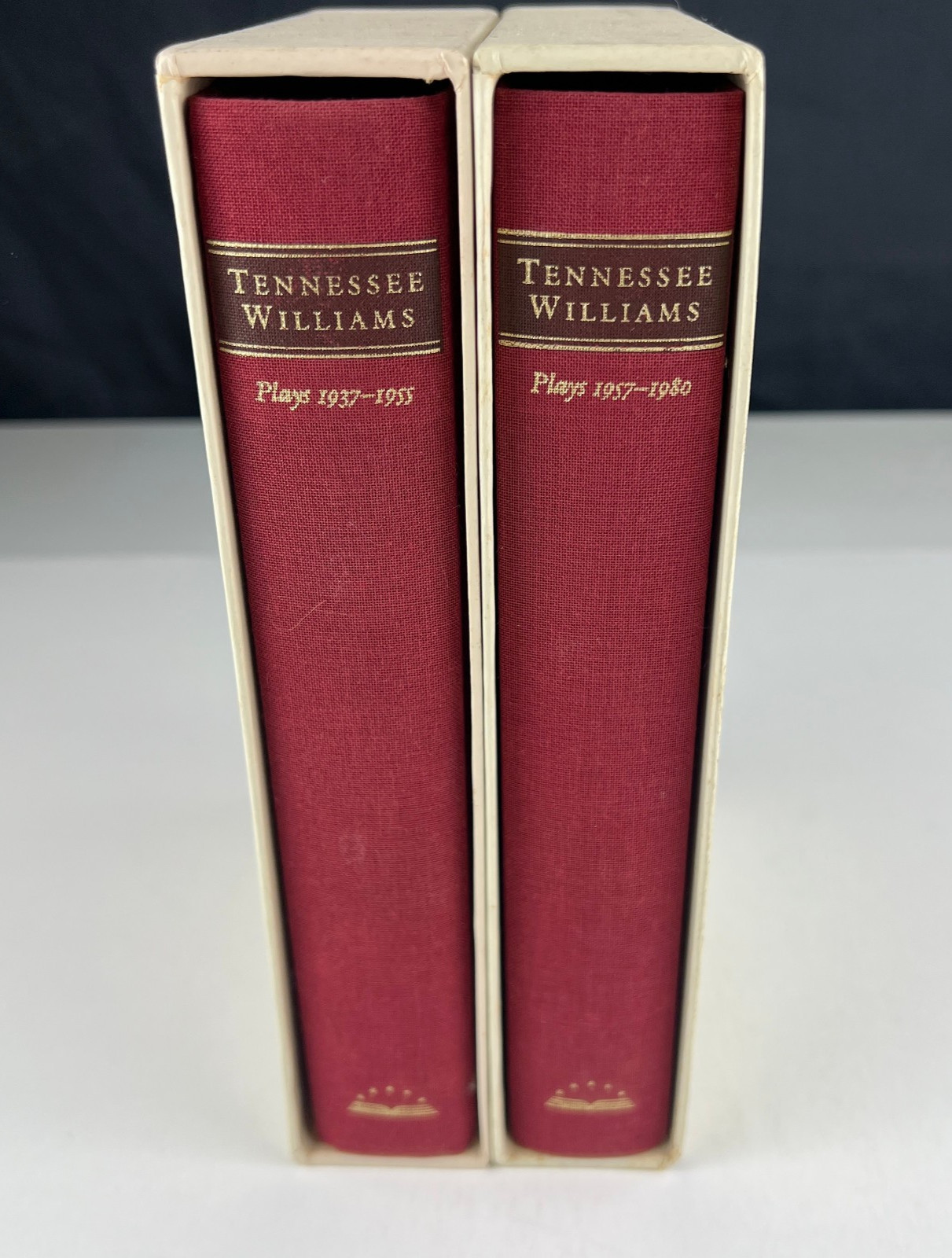 Tennessee Williams Plays 2 Vol Set Library of America Streetcar Glass Menagerie