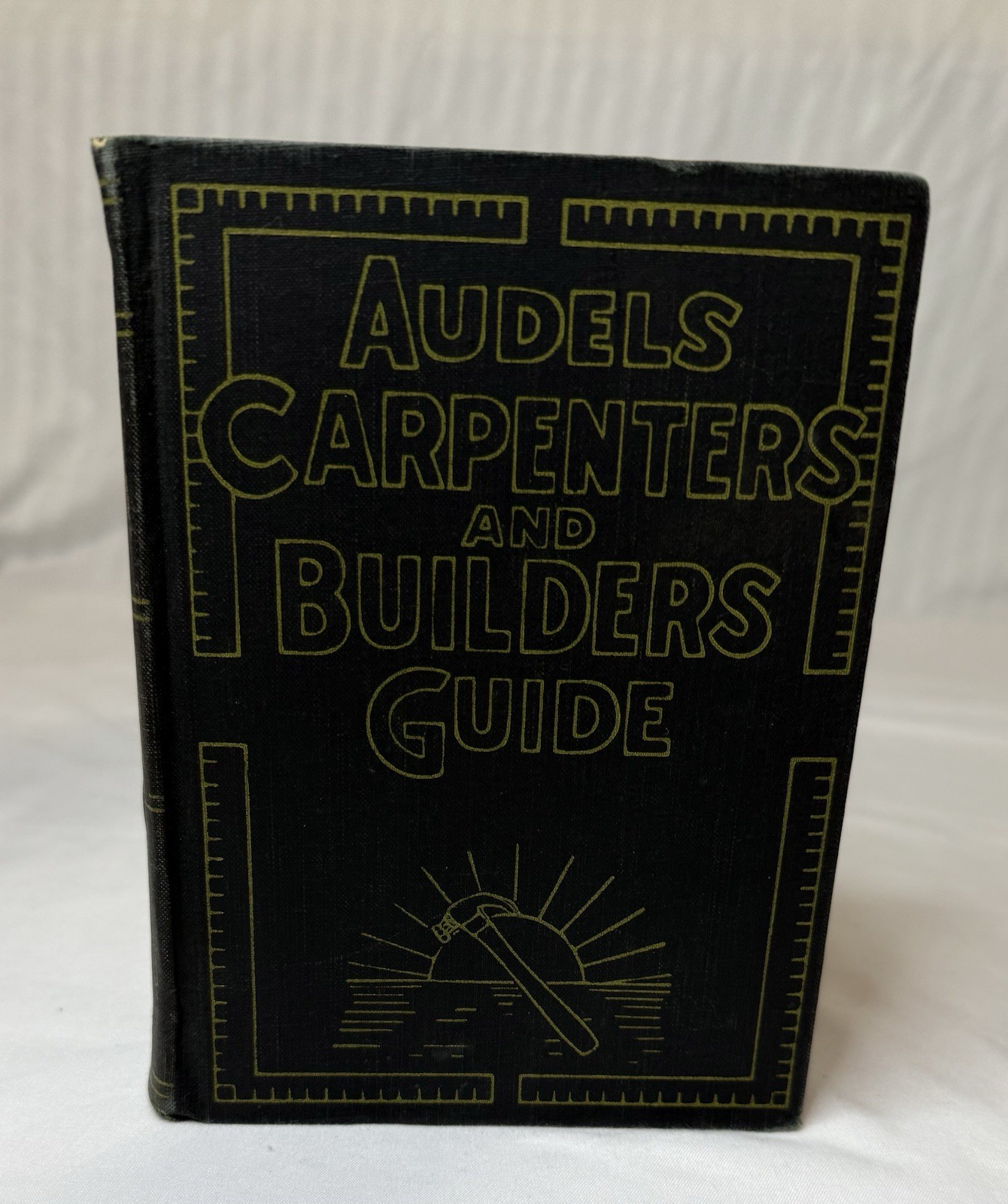 Antique Audels Carpenters and Builders Guide Vol 1-3 Complete Set Vintage