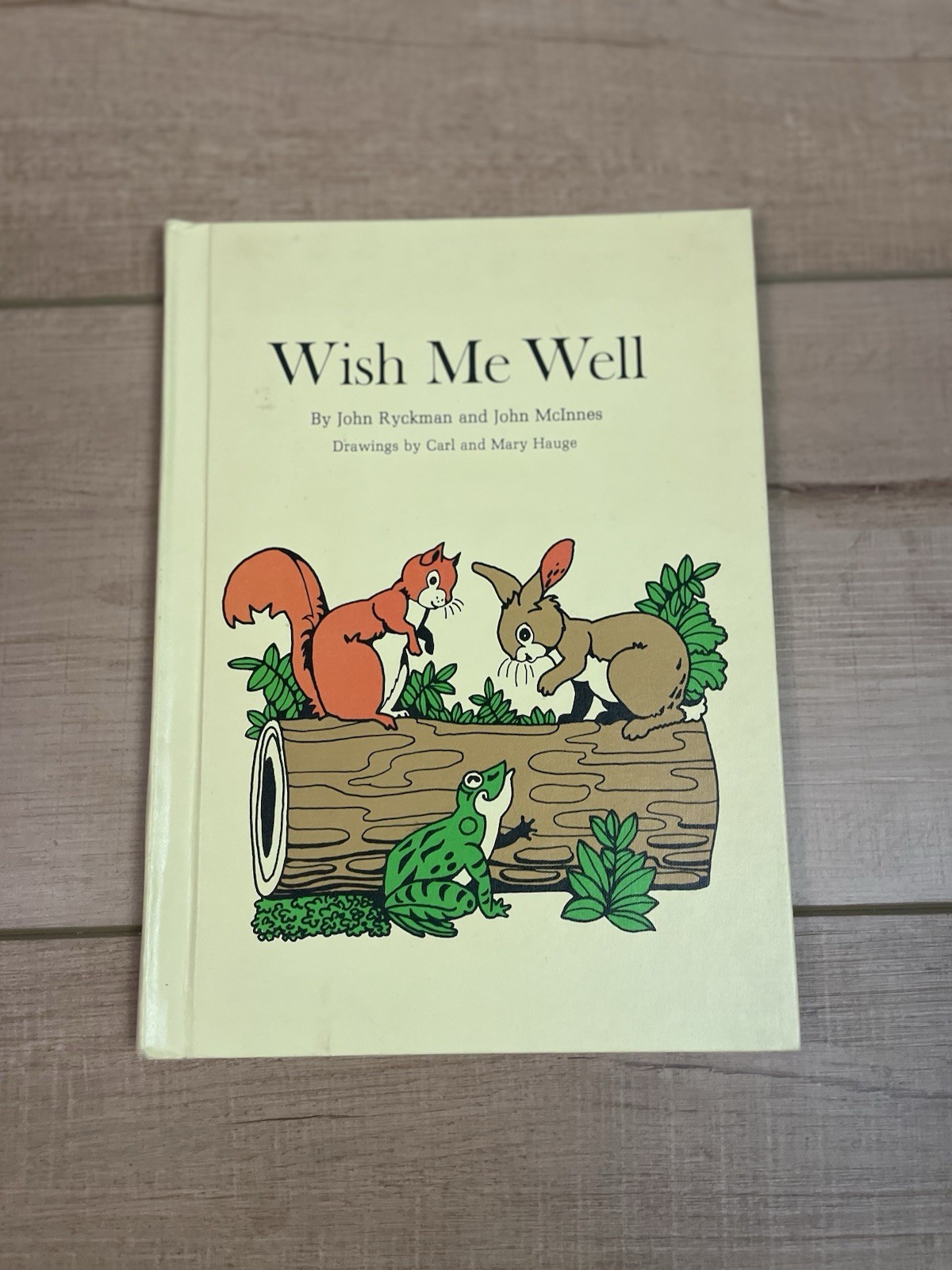 Vintage Nursery Child Hardcover Book Wish Me Well Illustrated Stories 1970’s
