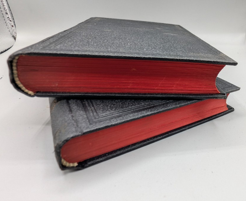 Hebrew Prayerbook, 2 volumes, Pub. Josef Schlesinger, Vienna, 1922