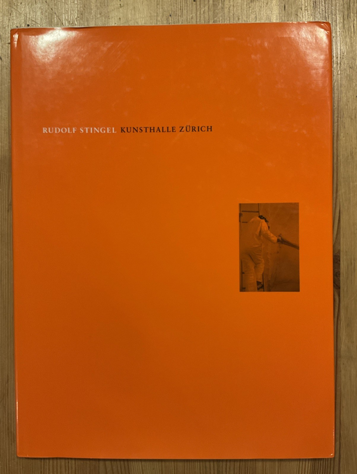 Rudolf Stingel: Kunsthalle Zürich RARE 1995 Hardcover w/ DJ GERMAN/ENG