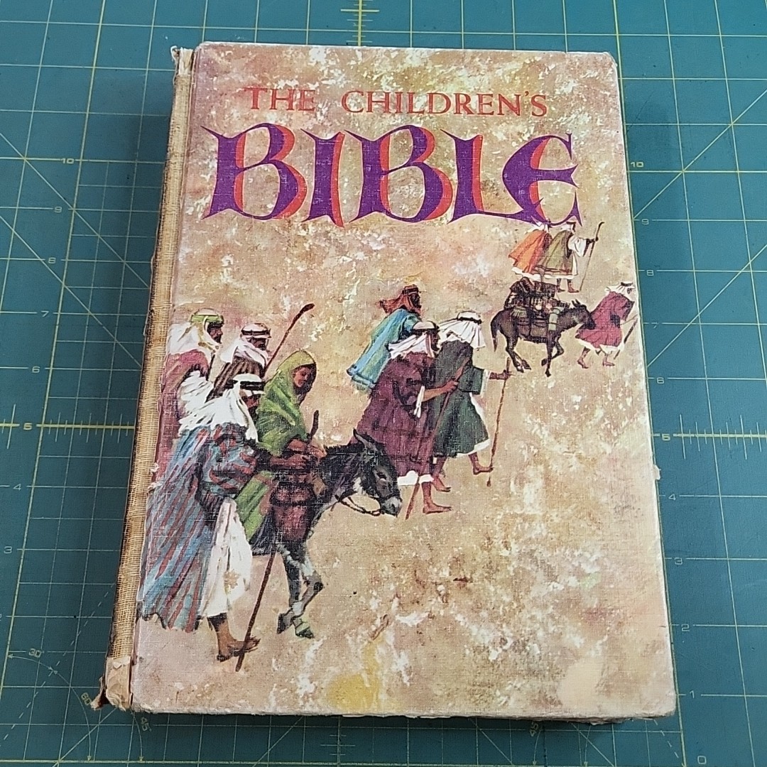 THE CHILDREN’S BIBLE GOLDEN PRESS HC HARDCOVER ILLUSTRATED „“SEE PHOTOS““