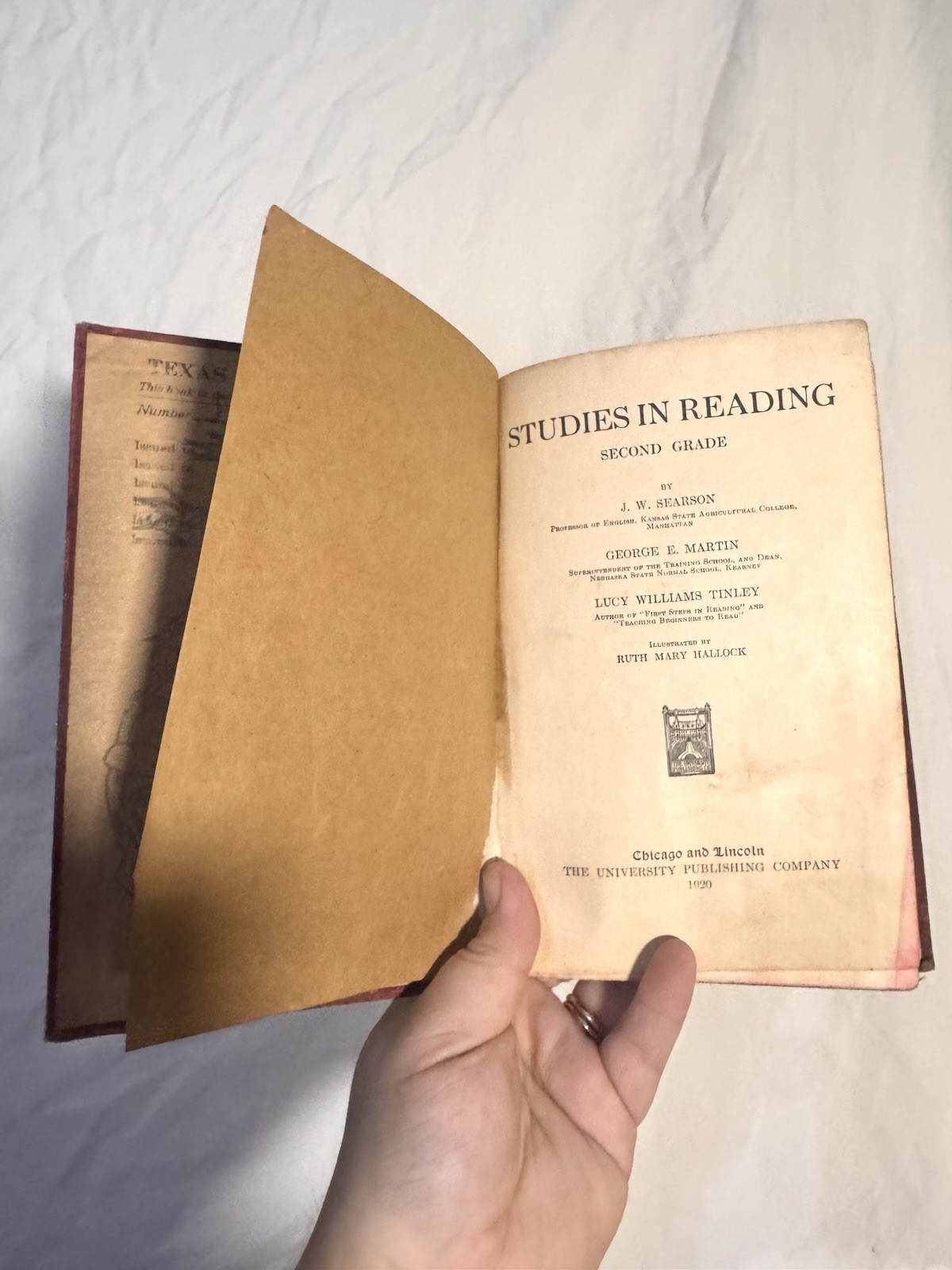 Studies In Reading Second Grade Hardcover Book The University Publishing Company