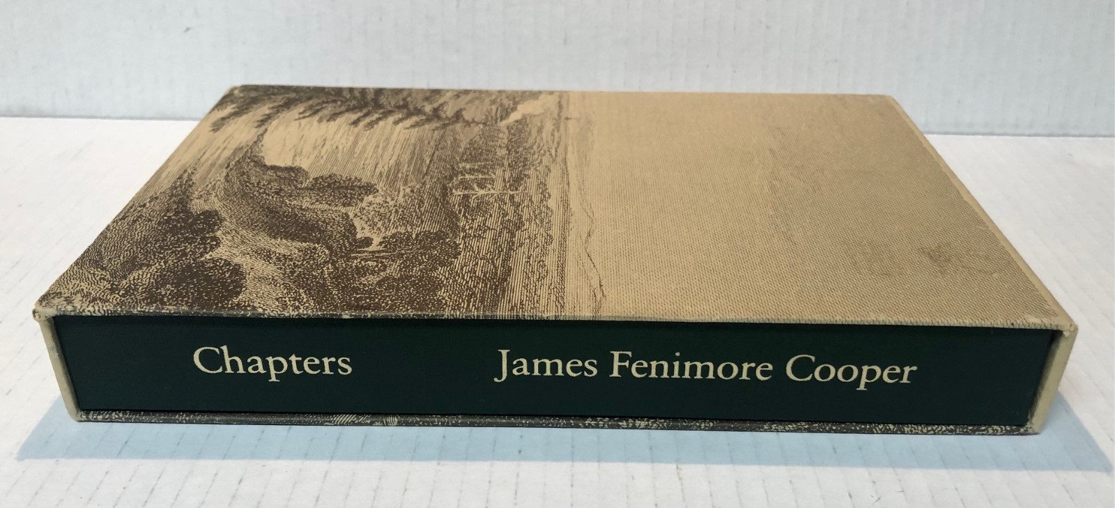 James Fenimore Cooper Chapters hardcover book illustrated slipcase 1986