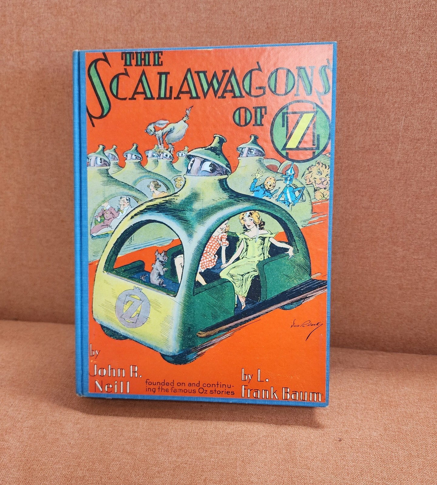 The Scalawagons of Oz John R Neill with DJ Dustjacket L Frank Baum Legacy