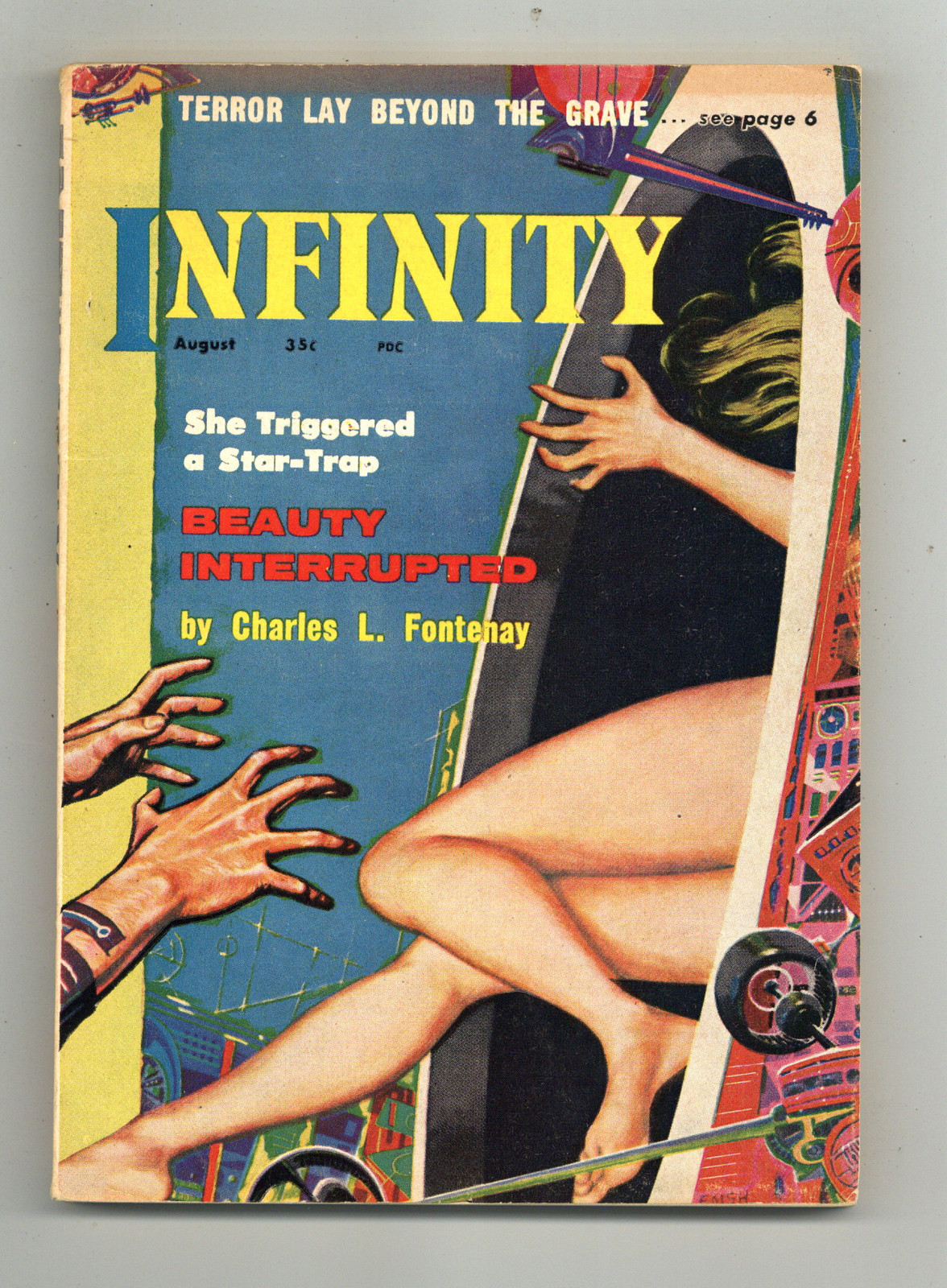 Infinity Science Fiction Vol. 3 #6 VF+ 8.5 1958
